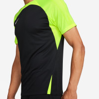 Nike Dri-FIT Strike III Voetbalshirt Zwart Geel Wit