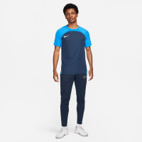 Nike Dri-FIT Strike III Maillot de Foot Bleu Foncé Bleu Blanc