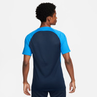 Nike Dri-FIT Strike III Maillot de Foot Bleu Foncé Bleu Blanc