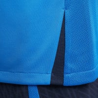 Nike Dri-FIT Strike III Maillot de Foot Bleu Bleu Foncé Blanc