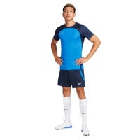 Nike Dri-FIT Strike III Maillot de Foot Bleu Bleu Foncé Blanc