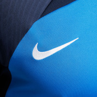 Nike Dri-FIT Strike III Maillot de Foot Bleu Bleu Foncé Blanc