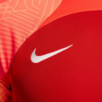 Nike Dri-FIT Strike III Maillot de Foot Rouge Blanc