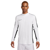 Nike Dri-FIT Academy 23 Trainingstrui 1/4-Zip Wit Zwart