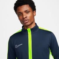 Nike Dri-FIT Academy 23 Trainingsjack Donkerblauw Geel Wit