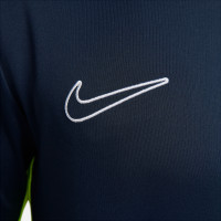 Nike Dri-FIT Academy 23 Veste d'Entraînement Bleu Foncé Jaune Blanc
