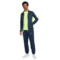 Nike Dri-FIT Academy 23 Trainingsjack Donkerblauw Geel Wit