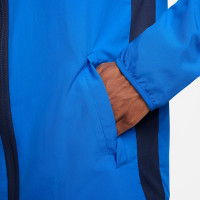 Nike Dri-FIT Academy 23 Woven Trainingsjack Blauw Donkerblauw Wit