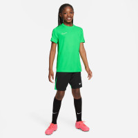 Short d'Entraînement Nike Academy Pro pour enfants, noir et vert