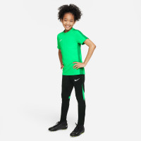 Pantalon d'entraînement Nike Academy Pro pour enfants, noir et vert