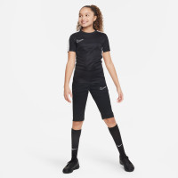 Nike Academy 23 3/4 Trainingsbroek Kids Zwart Wit