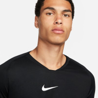 Nike Dri-Fit Park Ondershirt Lange Mouwen Zwart Wit