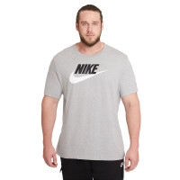 Nike NSW Icon Futura T-Shirt Grijs Zwart Wit