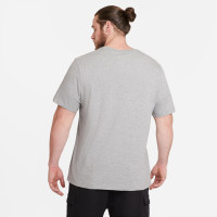 Nike NSW Icon Futura T-Shirt Gris Noir Blanc