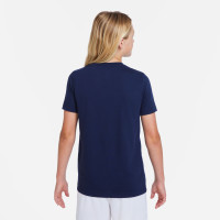 Nike Dry Park 20 T-Shirt Hybrid Enfants Bleu Foncé