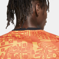 Nike AS Roma Dry Trainingsshirt Pre Match 2020-2021 Oranje