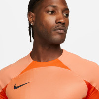 Nike Maillot Gardien IV Gardien à manches courtes Orange Noir