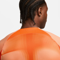 Nike Maillot Gardien IV Gardien à manches courtes Orange Noir
