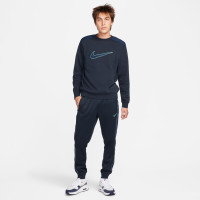 Nike Sportswear Fleece Sweat-Shirt Bleu Foncé