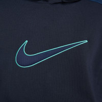 Nike Sportswear Fleece Sweat à Capuche Bleu Foncé