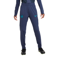 Nike FC Barcelone Strike Pantalon d'Entraînement 2023-2024 Enfants Bleu Foncé Turquoise