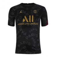 Nike Paris Saint Germain Dry Strike Trainingsshirt Pre-Match CL 2020-2021 Zwart