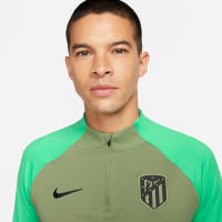 Nike Atletico Madrid Strike Haut d'Entraînement  2023-2024 Vert Vert Vif Gris Foncé
