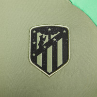 Nike Atletico Madrid Strike Survêtement 1/4-Zip 2023-2024 Vert Vert Vif Gris Foncé
