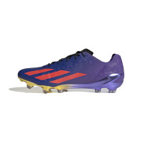 adidas X Crazyfast MS+ Gras Voetbalschoenen (FG) Paars Blauw Rood Zwart