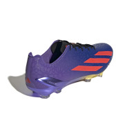 adidas X Crazyfast MS+ Gras Voetbalschoenen (FG) Paars Blauw Rood Zwart