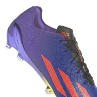 adidas X Crazyfast MS+ Gras Voetbalschoenen (FG) Paars Blauw Rood Zwart