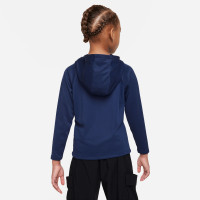 Nike Paris Saint-Germain Academy Pro Sweat à Capuche 2023-2024 Enfants Bleu Foncé Blanc