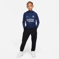 Nike Paris Saint-Germain Academy Pro Sweat à Capuche 2023-2024 Enfants Bleu Foncé Blanc