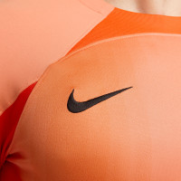 Nike Maillot de gardien de but Gardien IV à manches longues Orange Noir