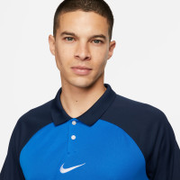 Nike Academy Pro Polo Blauw Donkerblauw