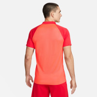 Nike Academy Pro Polo Oranje Rood