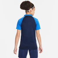 Nike Academy Pro Polo Kids Blauw Donkerblauw