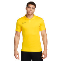 Nike Dri-FIT Academy 23 Polo Geel Goud Zwart