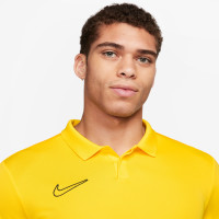 Nike Dri-FIT Academy 23 Polo Geel Goud Zwart