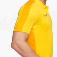 Nike Dri-FIT Academy 23 Polo Geel Goud Zwart