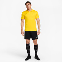 Nike Dri-FIT Academy 23 Polo Geel Goud Zwart