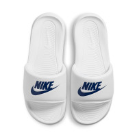 Nike Victori One Slippers Wit Blauw