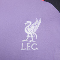 Nike Liverpool Strike Haut d'Entraînement 2023-2024 Mauve Blanc