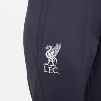 Nike Liverpool Strike Pantalon d'Entraînement 2023-2024 Enfants Bleu Foncé Blanc