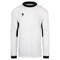 Robey Victory Voetbalshirt Lange Mouwen Wit Zwart