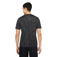 Chemise d'entraînement Castore Core Tech noir gris foncé
