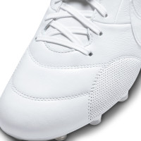 Nike Premier III Gazon Naturel Chaussures de Foot (FG) Blanc