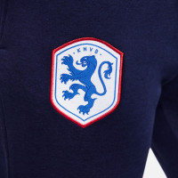 Nike Pays-Bas Fleece Survêtement à Capuche 2023-2025 Femmes Bleu Foncé Rouge Blanc
