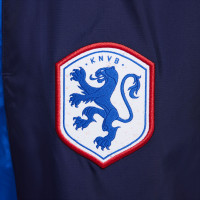 Nike Pays-Bas Essential Survêtement Full-Zip 2023-2025 Femmes Bleu Foncé Rouge Blanc