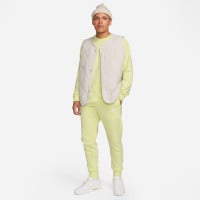 Nike Sportswear Club Fleece Joggingbroek Geel Wit